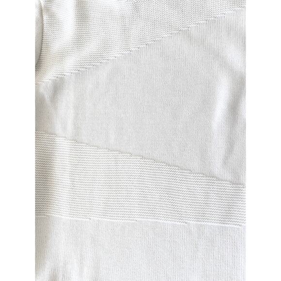 Never Worn Royal Mer White Nautical Knit Sweater Made in France Sz 38 Small - Picture 7 of 9